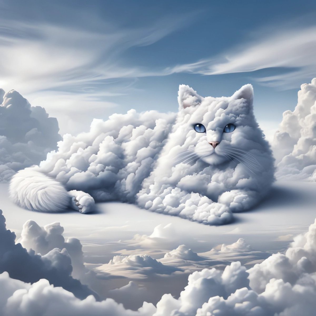 Wind by @double_pp500 

In the whisper of the Wind Cat's presence, we feel the boundless freedom of the air, urging us to soar beyond our limits. Its gentle purr, a call to embrace change, moves us like a breeze, reminding us that our true strength lies in our ability to navigate