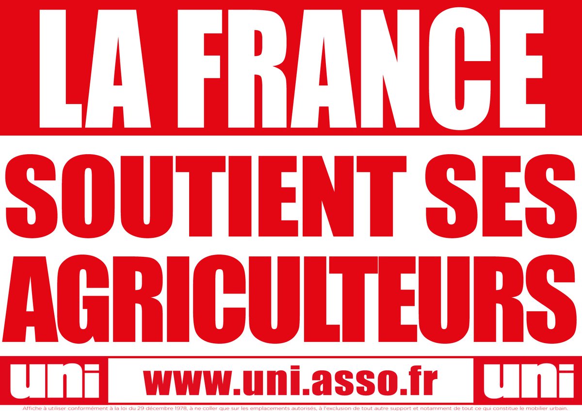 N’en déplaise à une minorité déconnectée et hors sol, la France soutient ses agriculteurs !

#salonAgriculture #SalonDeLagriculture #SalonDeLagriculture2024 #Macron #SoulevementsDeLaTerre