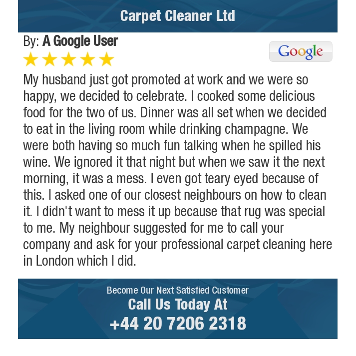 5 Star: A G. "My husband just got promoted at work and we were so happy, we decided to celebrate. I..."