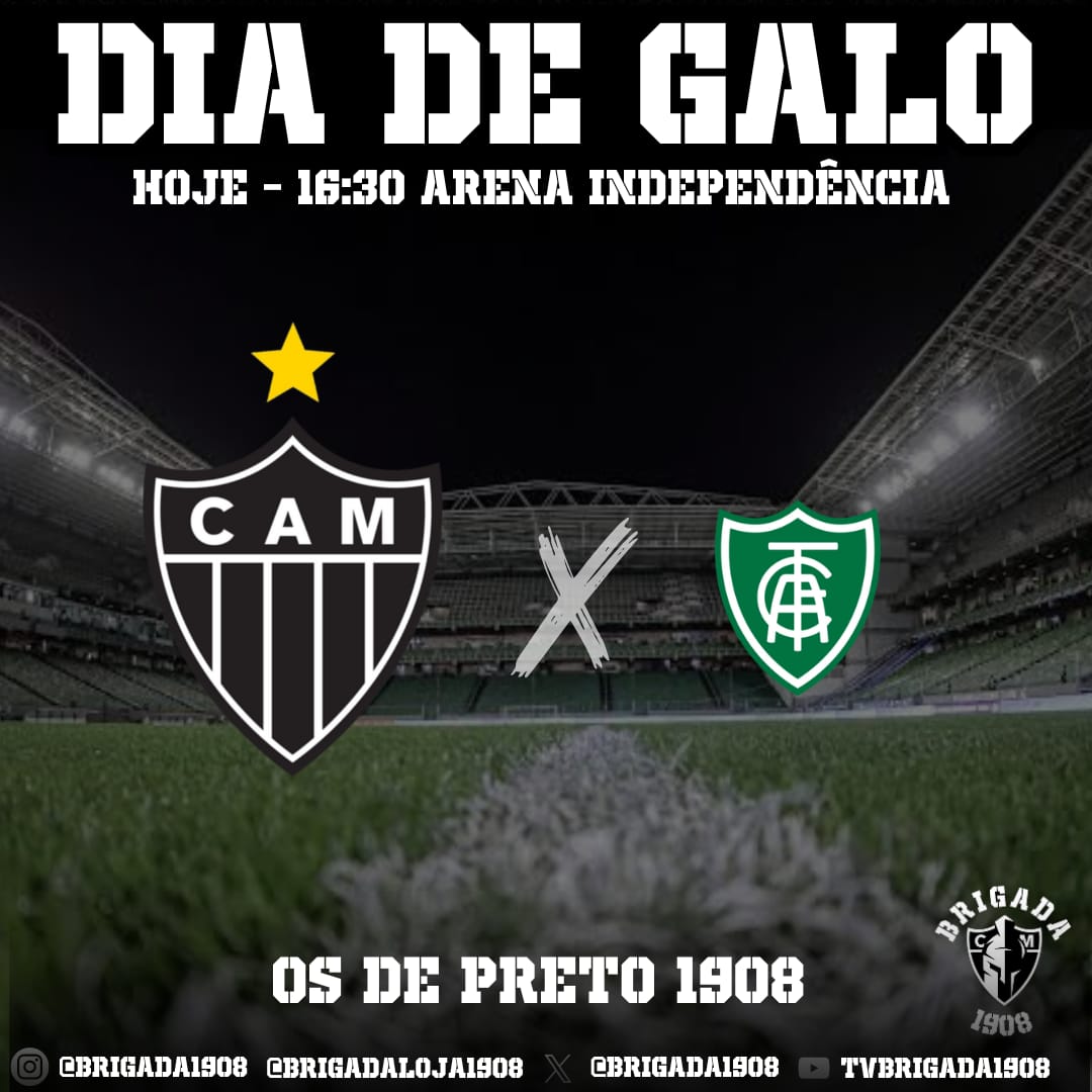brigada1908's tweet photo. Convidamos a todos componentes e Atleticanos para acompanhar na nossa sede o jogo do GALO 🏴

Ambiente Familiar!Respeite para ser respeitado🏴

R-Margarida Assis Fonseca n:158 Califórnia 

#brigada1908 #osdepreto
#vemprabrigada #atleticomineiro
#vemprasede https://t.co/ahQFCllKlC