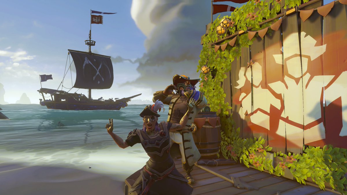 ElliottRodel's tweet photo. Here we go...

Happy Community Weekend @SeaOfThieves! 🏴‍☠️🎉
#SeaOfThieves #BeMorePirate #SeaOfThievesCommunityWeekend https://t.co/OQ8c9aMCGG