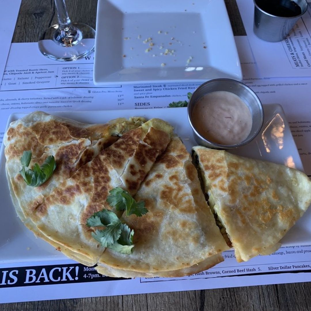 Satisfy your cravings with our Southwest Quesadilla – a burst of flavors in every bite! 

buff.ly/39G6sa4

#VintageWineBarAndBistro #Farmingdale #LongIsland #WineBar #LongIslandEats #Restaurant #Brunch #SouthwestQuesadilla #Quesadilla