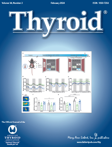 The February issue of @ThyroidJournal is now available online! ow.ly/POvM50QGQsR @AmThyroidAssn #ThyroidJournal #endotwitter #medtwitter