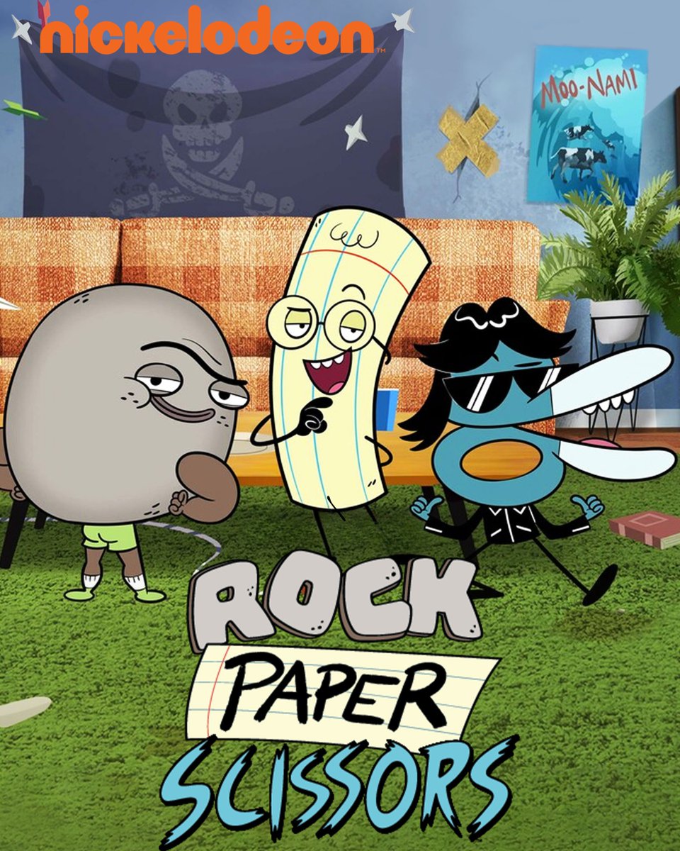 منزلهم  ساحة معركة، وصداقتهم ما في أظرف منها!
تابعوا مغامرات Rock Paper Scissors على قناة Nickelodeon

Roommates, best friends, or rivals? Don't miss the hilarious chaos! watch #RockPaperScissors on #Nickelodeon

#OSNtv #KidsContent #Cartoon