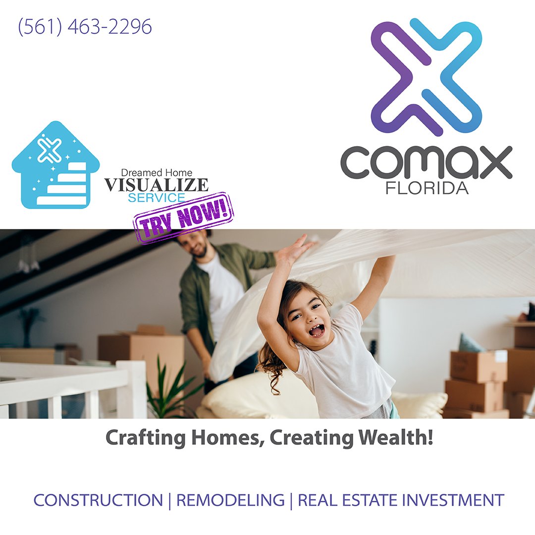 comaxflorida's tweet image. Building Happiness Beyond Walls! Comax Florida is your trusted partner in South Florida for innovative home remodeling. Tailored solutions, comprehensive services, and a commitment to transforming your home. contact us! (561) 463-2296 or info@comaxflorida.com