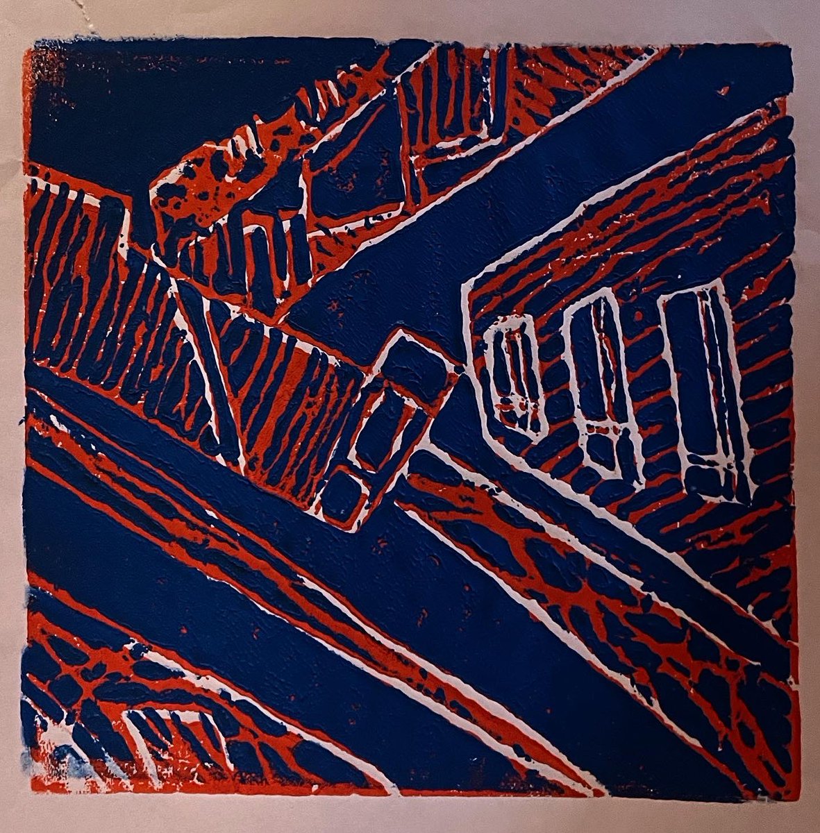 Chcsartdept's tweet photo. Before half term, our year 9 artists produced these wonderful multi-layered press prints influenced by primary photographs of architecture in Wolverhampton 🏙📸 #printmaking #ks3art A great way to end their local architecture project ✨🤩 @ColtonHillsCS https://t.co/vjRdUcyMvX