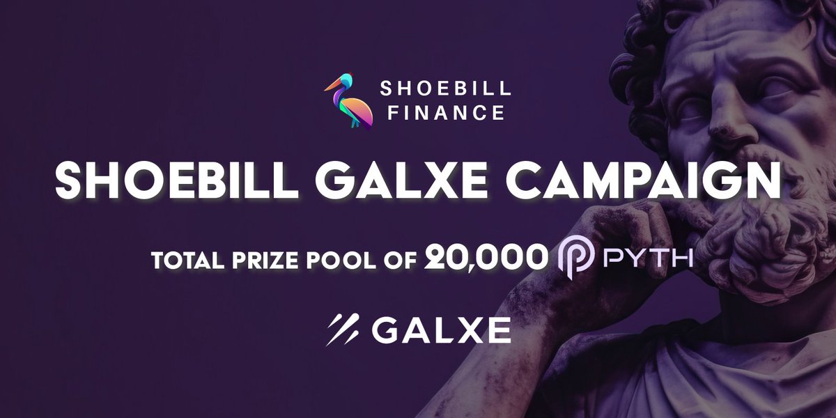 Calling all Manta Pacific sailors!🔥

We are hosting our very first <a href="/Galxe/">Galxe</a> campaign with 20,000 $PYTH in total prize pool

Complete all the tasks on <a href="/MantaNetwork/">Manta Network (🔱,🔱)</a> to earn:

1⃣ 5,000 $PYTH to 100 winners for SNS contributors

2⃣ 15,000 $PYTH to 150 winners for Shoebill Manta