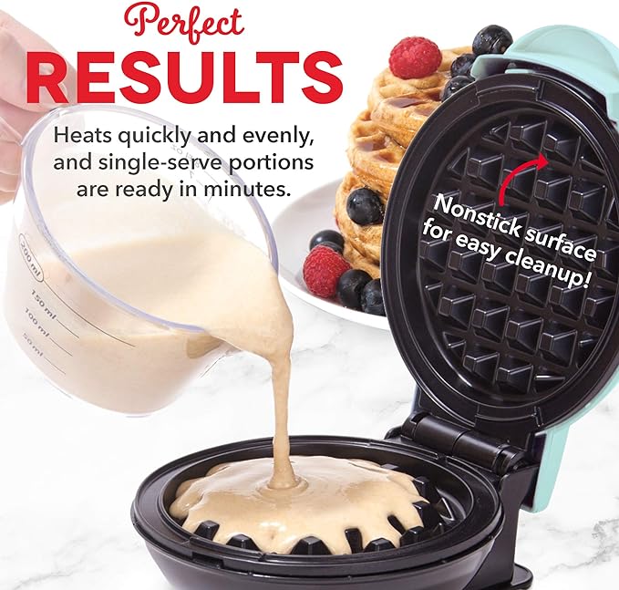 AbodeAppetite's tweet image. DASH Mini Waffle Maker: Compact, Non-Stick, Aqua Delight
Product: amzn.to/49s4R4s

#DASHMiniMaker #WaffleMaker #KetoChaffles #KitchenGadget #WWEChamber #Rhea #LoganPaul #Mania #Orton #LAKnight #LakenRiley #Naomi #Walks #optimus #Flaco #Athens #Bianca