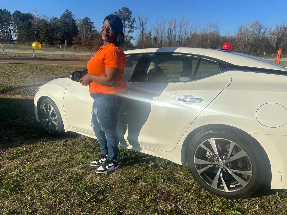 neekusj's tweet photo. Congratulations, Ms. Howard! 🎉 Your new Pre-Owned Nissan Maxima is stunning. Thank you for choosing Ruston Pre-Owned Cars &amp; Trucks. Enjoy the ride! 🚗 #HappyCustomer #NewCarJoy 🌟 https://t.co/jkAuAlU0qM