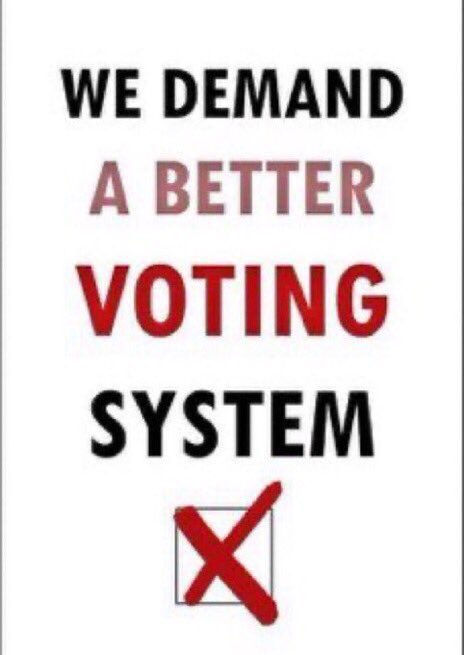 “We are meant to live in a functioning democracy.❗️”
👏👏👏

The way to achieve that goal is to #ScrapFPTP & introduce a #ProportionalRepresentation voting system, to ensure that we #MakeSeatsMatchVotes 

Let’s #GetPRDone 🗳
to #MakeEveryVoteCount 🗳
and 
#MakeVotesMatter🗳