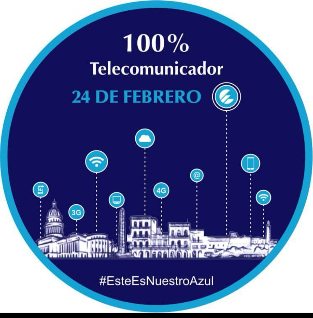 Nos sumamos a las Felicitaciones!!!, lleguen a toda la familia de Comunicadores cubanos en este día. Celebremos juntos con júbilo, satisfacción y amor porque #PorCubaJuntosCreamos 🇨🇺