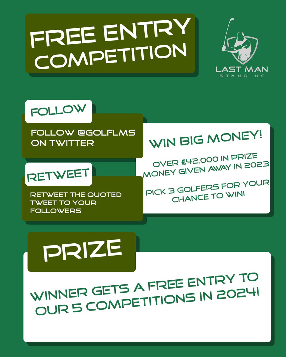Golf Last Man Standing tweet media