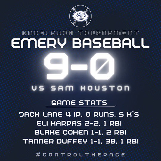 Emery Jaguar Baseball tweet media