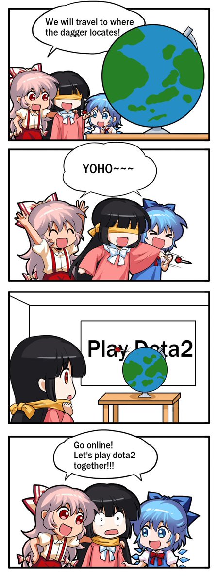 Go online,Let's play Dota2 together! 