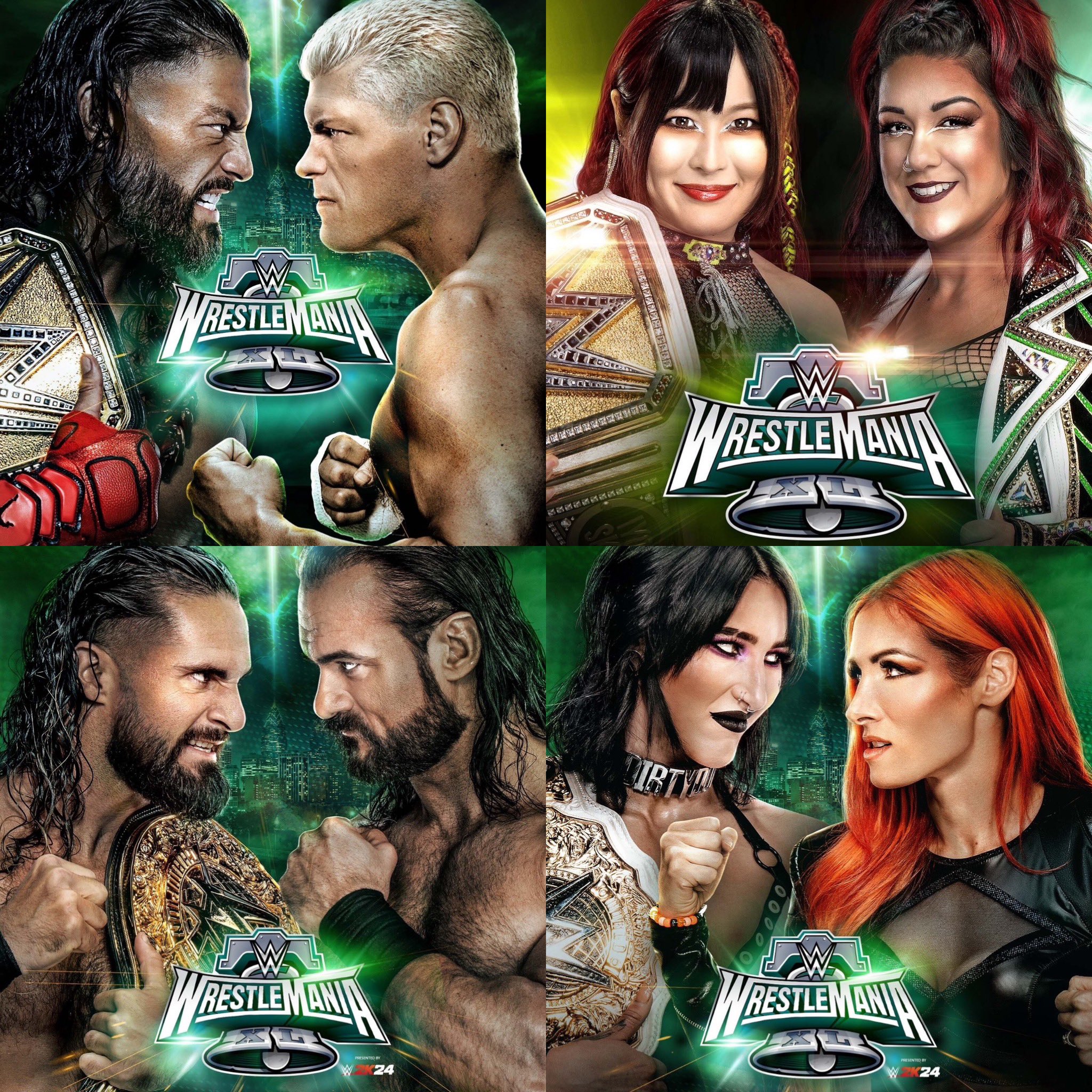 Wrestlemania matches hotsell