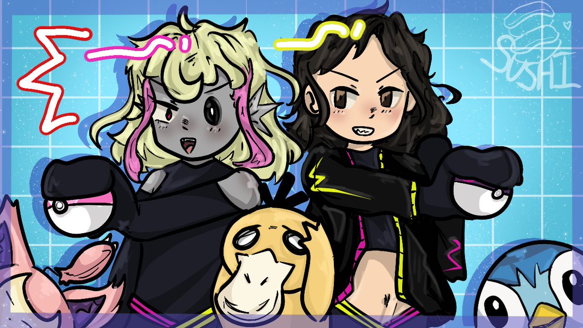 UmishiiiVA's tweet photo. Carrd updated with new examples and small price changes! As well as ToS update 
I realized I do not want to change the pinned every time I fuck with the carrd so here are some silly pictures okay now click this link
#comms #commissionart 
 https://t.co/GCiEHpA3k5 https://t.co/QwoO4ij6BI