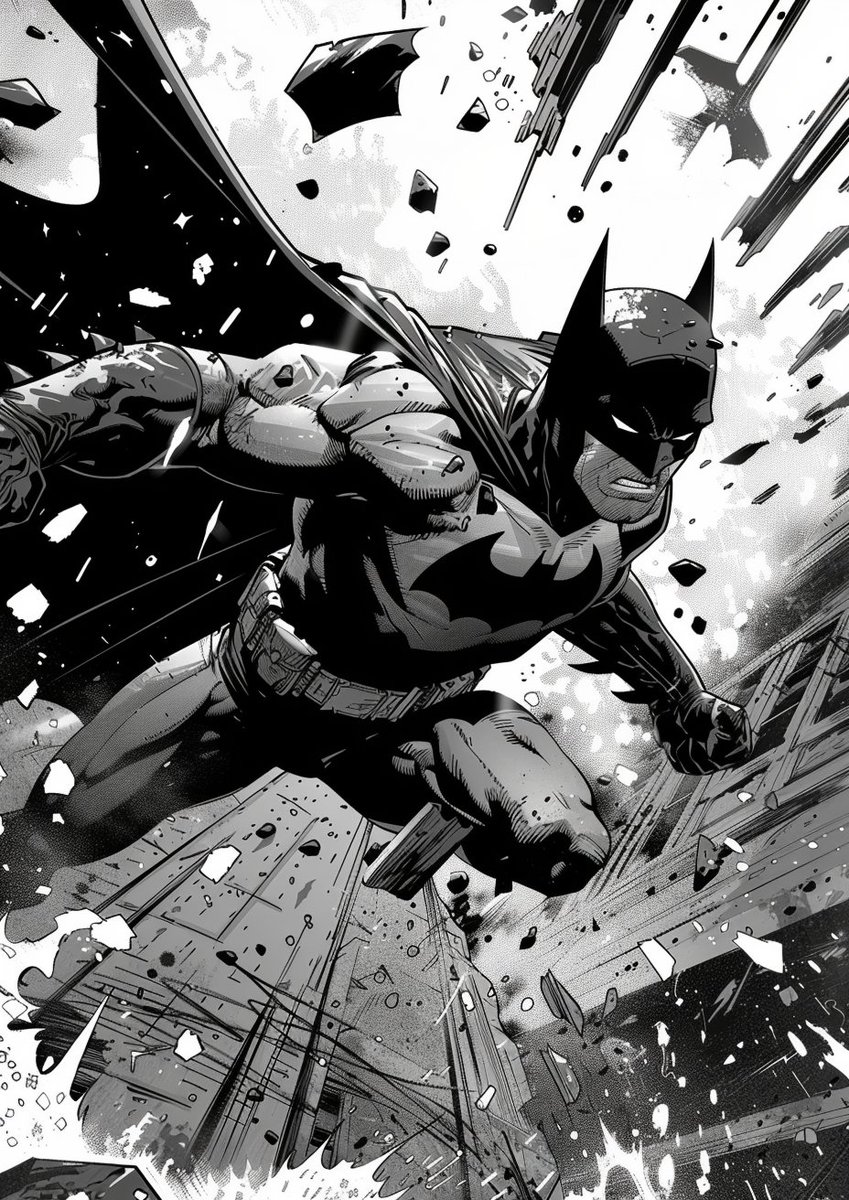 hq_thekonsept's tweet image. 🚨 #midjourney6 --sref in a nutshell 🚨
- okay I am in no way shape or form some know-it-all guru but this is a pretty cool grasp on what the --sref function is able to do.. Let's take a very basic #prompt:
batman action fighting scene, graphic novel comic book --ar 5:7
- you…