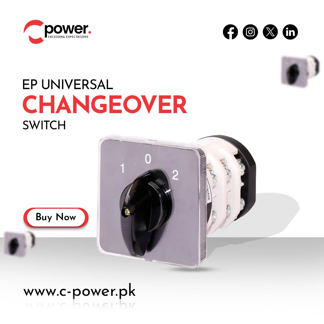 EP Universal Changeover Switch Mastering Power Dynamics with Unbeatable Performance From Cpower.@CNCElectric @cnc_electric1988

#CPower #universalchangeoverswitch #universalchange #universal #SwitchToReliability #EnergyEmpowerment #UniversalControl #SmartSwitching