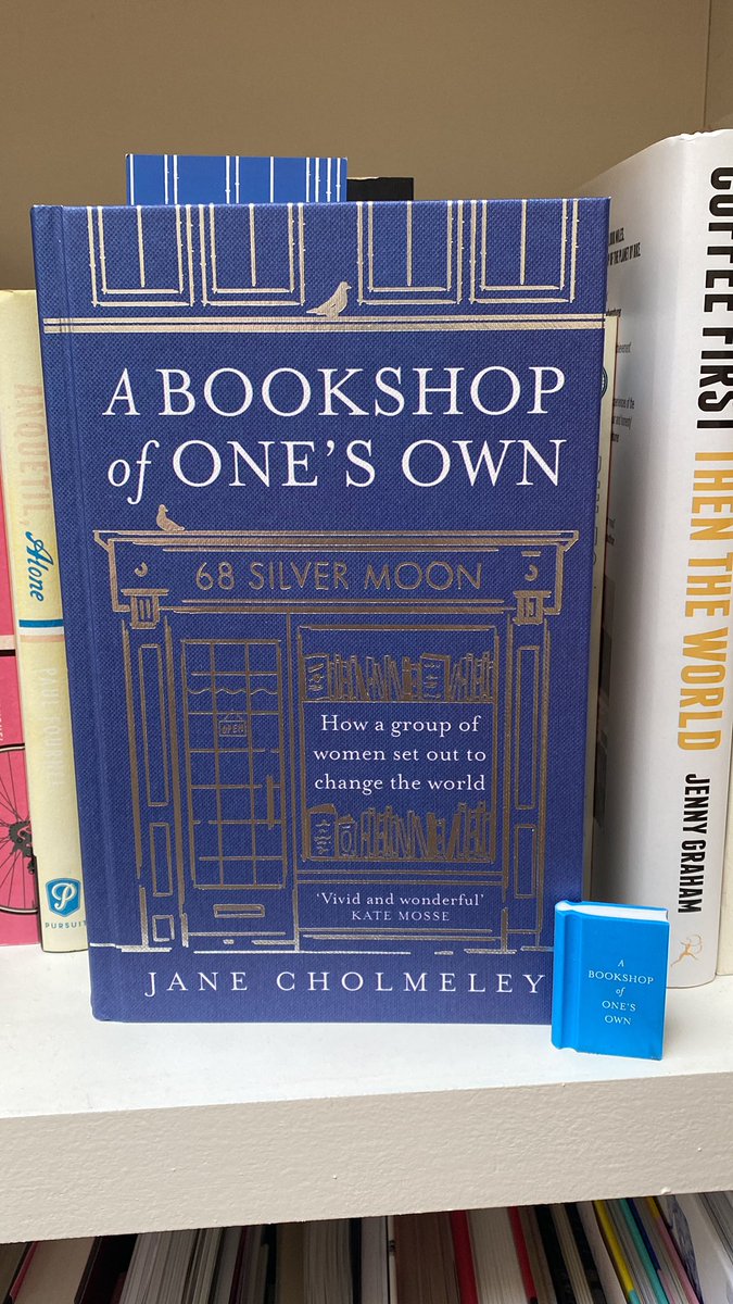 Did you hear Jane Cholmeley talking about Silver Moon Women’s Bookshop on R4 Saturday Live just now? So good @mudlarkbooks