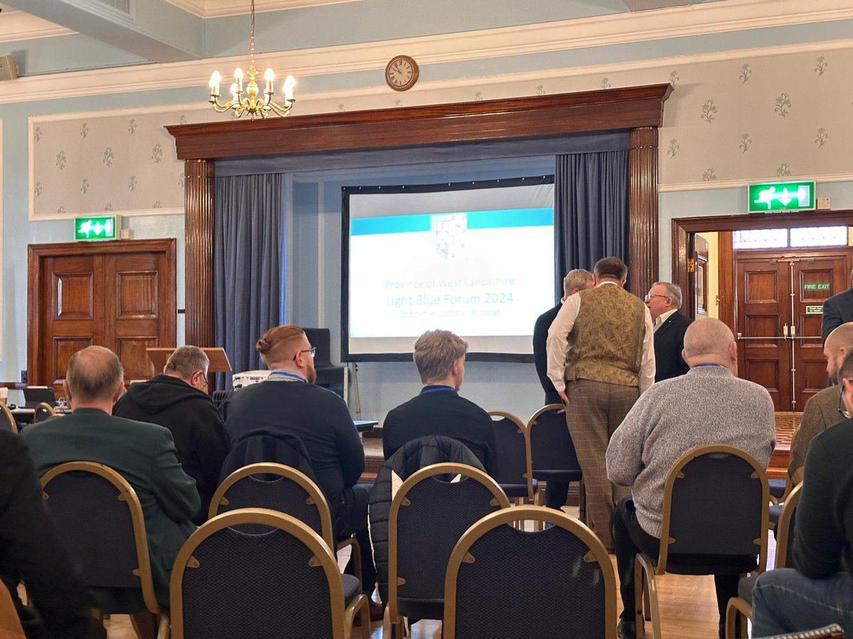 The gathering storm 😂. Participants arriving nice and early meeting friends and waiting for the start of the Light Blue Forum 2024 at Southport.