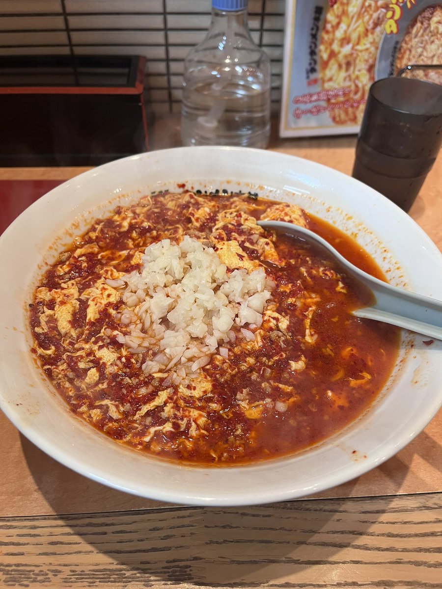 🧄祭りって事で、ニュータンタンメン本舗のニュータンタンメン ニンニクダブル🤗
撮影依頼で疲れた体に染み渡る😆