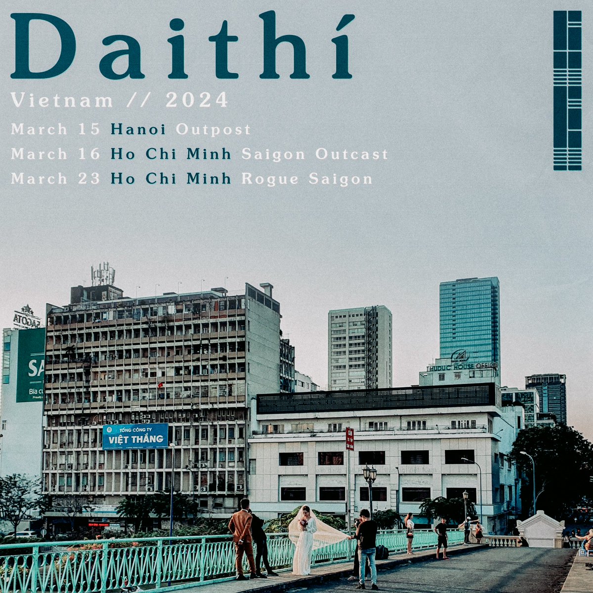 I was gigging in Saigon when the pandemic hit in 2020 - I got the last flight out of the country before it shut down for months - when I returned to Ireland I wrote 'An Irish Goodbye' with samples recorded on my trip. I'm returning for some shows next month, see you there!