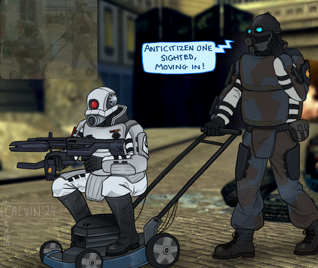 Half Life 2 Combine Elite AbiSV On X: "Combine Overwatch Elite