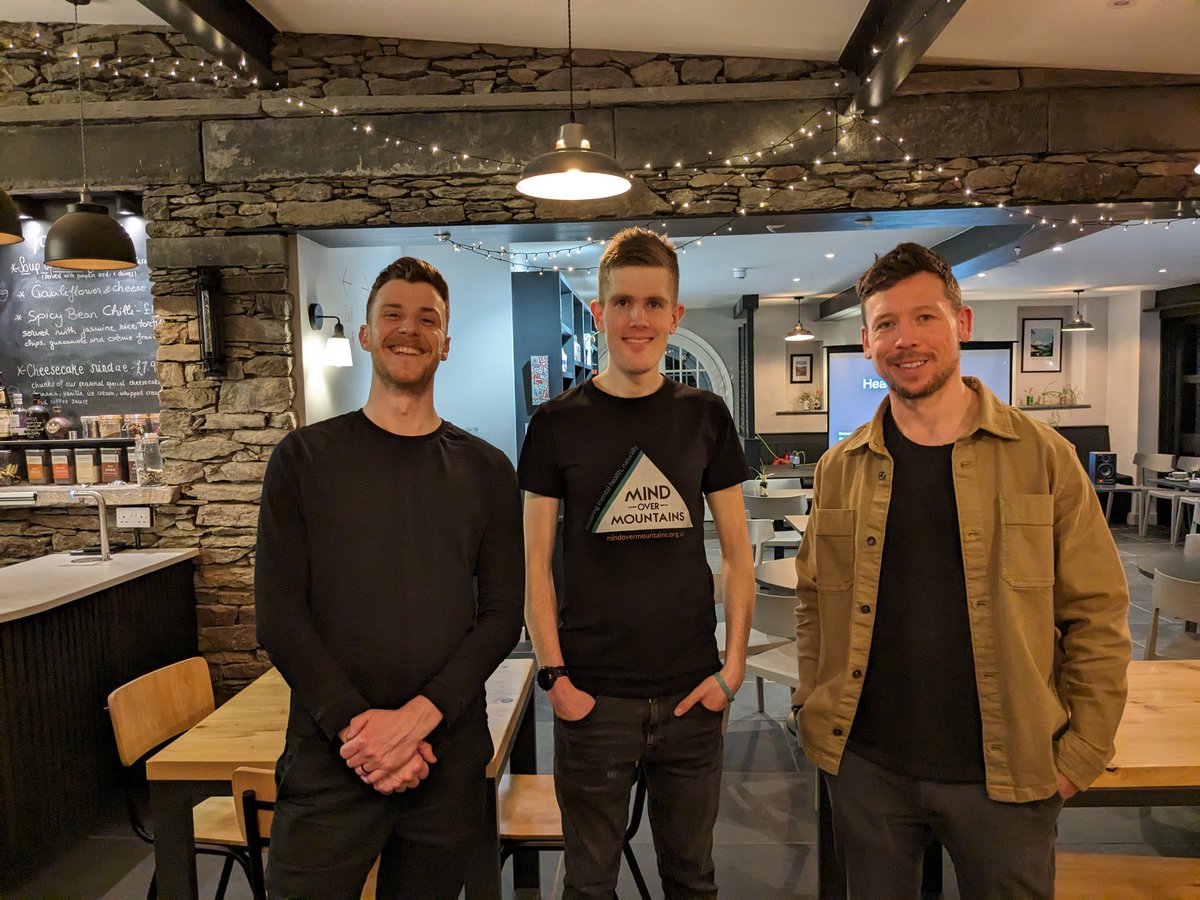 alex_staniforth's tweet photo. Big thanks all who came to our film premiere of Head Above Water at Force Cafe, Ambleside last night. So grateful for a full room and @ellis_brigham for making it happen.
#StillCringingThough https://t.co/V8NCnHViK0