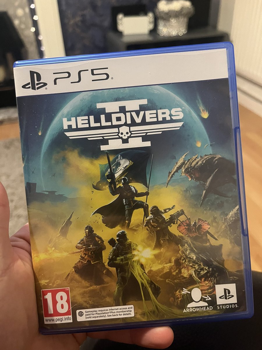 Mr_MuFc1987's tweet photo. Anyone like star ship troopers and likes gaming this games for you !!! #HELLDIVER2 #PS5 #killbugs https://t.co/5YVb5uQCSJ