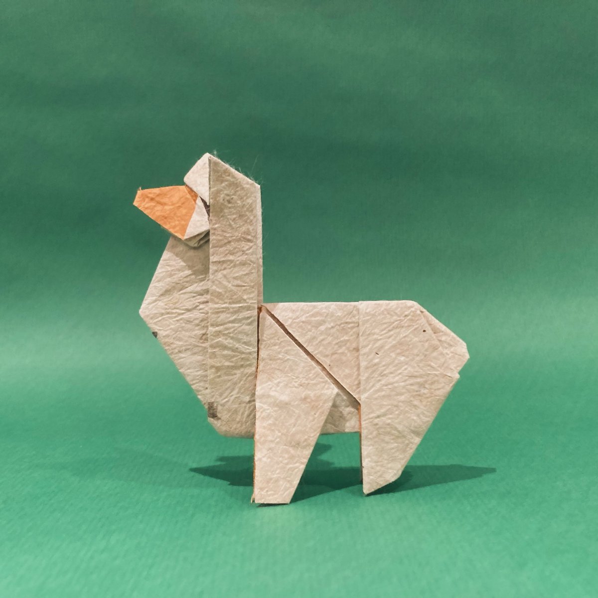 #origami #alpaca <a href="/tommy03ori/">Tommy03 折り紙</a>