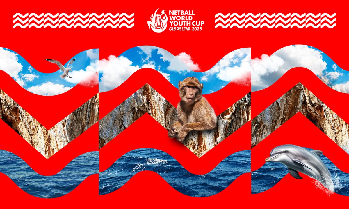 🌅 🪨 🌊 Unveiling the essence of Gibraltar through our brand symbols! Sky, rock, & sea converge in a unique pattern, embodying the vibrant spirit and setting of Gibraltar, crafting a visual symphony that speaks to the heart of our host city 🇬🇮 #NWYC2025GIB | #TogetherWeRise