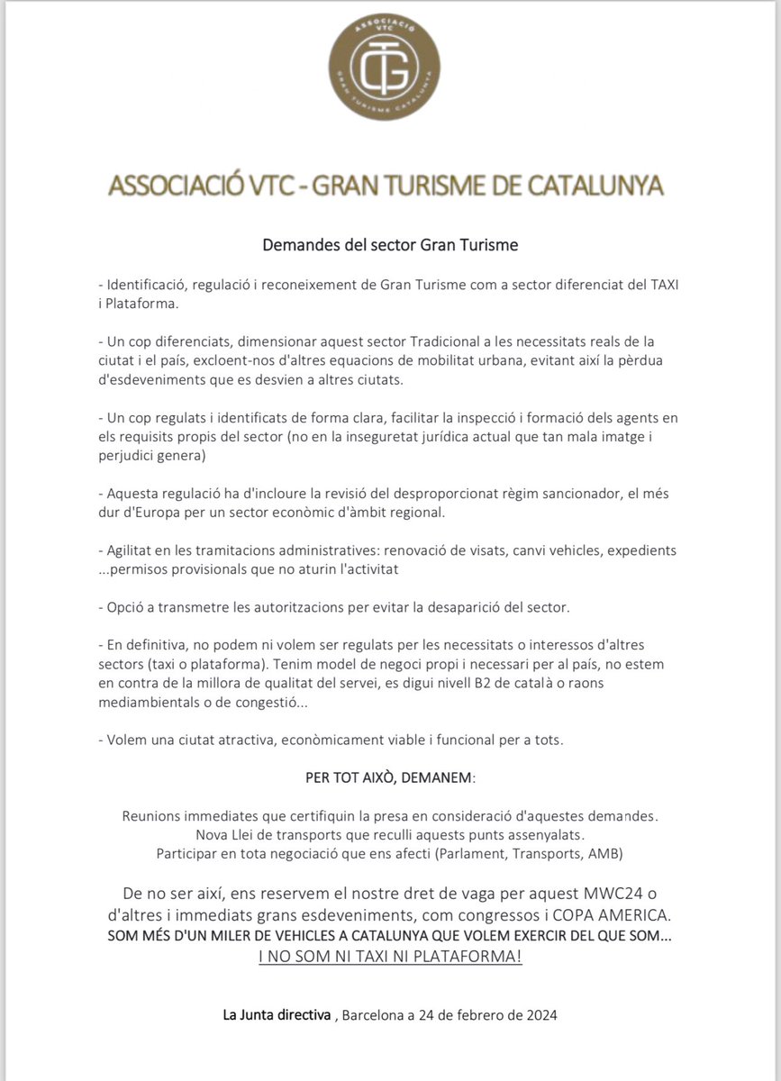 VTC-GranTurisme Catalunya tweet media