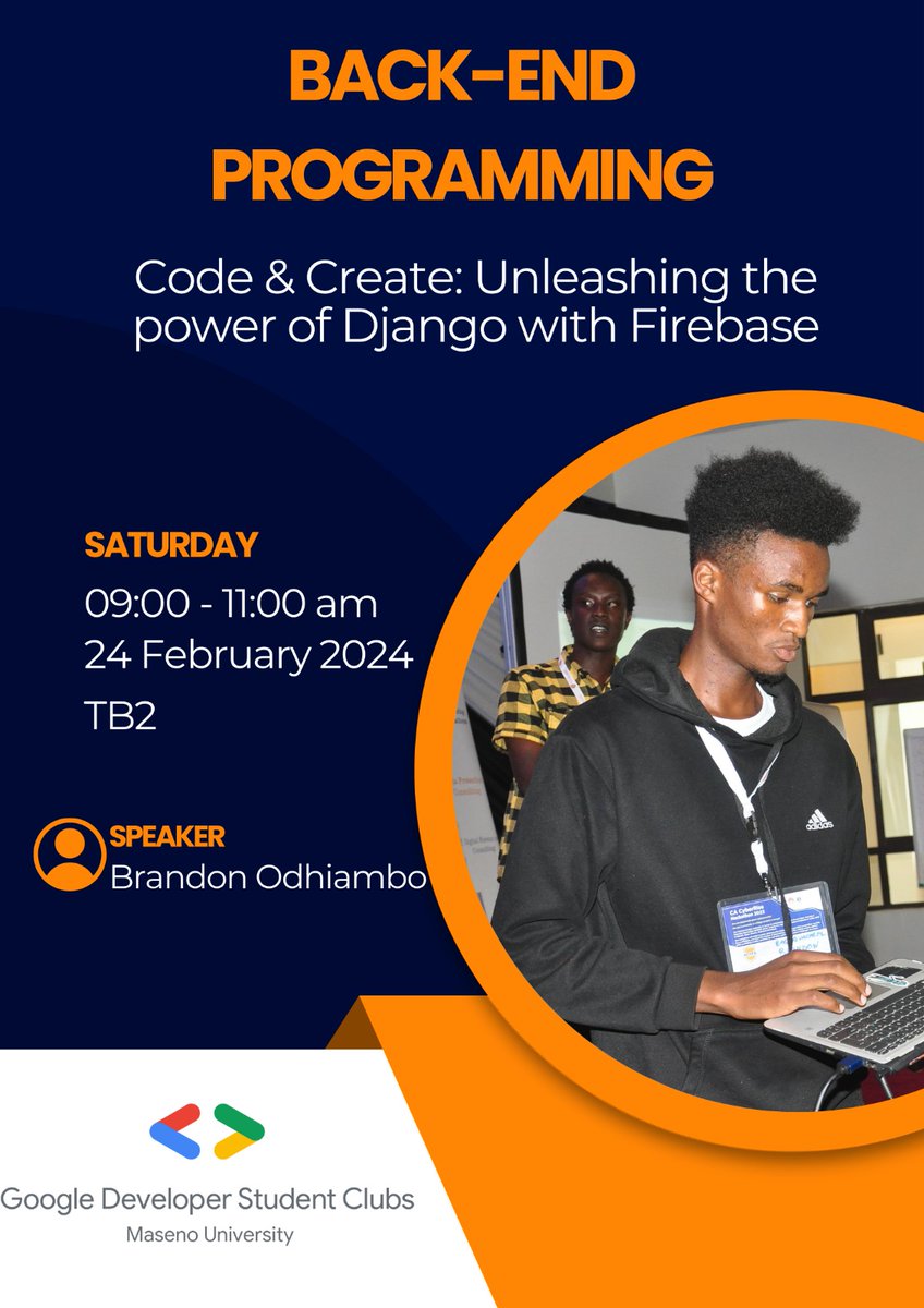 BrandonLyden's tweet image. 🚀 Wrapped up an amazing live coding event on Django and CRUD operations! 🖥️💻 Thanks to everyone who joined us on this coding journey. Here's a glimpse of the action! 📸✨ #CodeMagic #DjangoLive #gdscMaseno