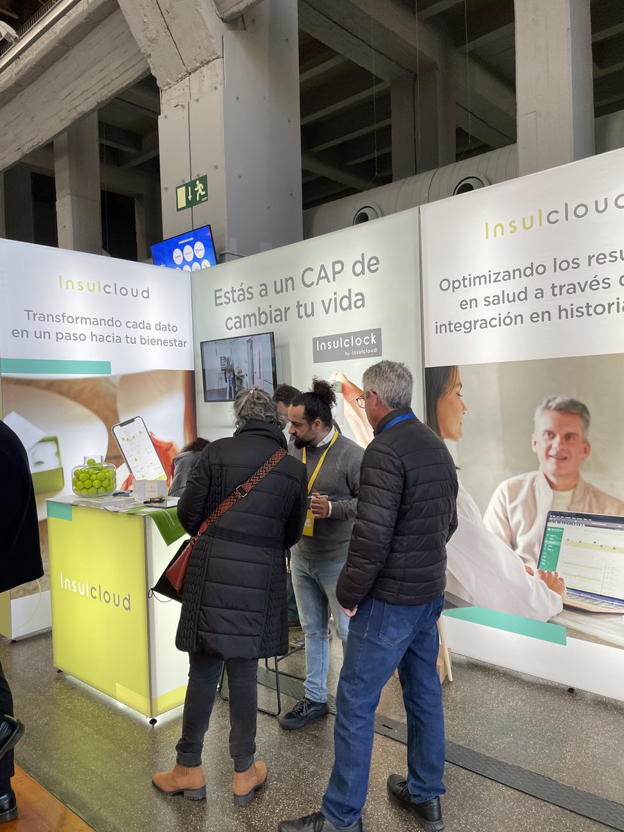 🔛Hoy seguimos presentes en el <a href="/DiabetesExpeDay/">DiabetesExperienDay</a>  #DED24, contribuyendo en el camino hacia el #bienestar de las personas con #diabetes #insulclock #bienestar #tecnologia💚