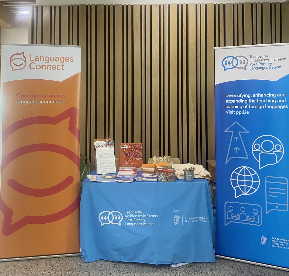 Buongiorno dalla conferenza ATI! A great start to an exciting day! <a href="/langsconnect_ie/">Languages Connect</a> <a href="/languages_ie/">Post-Primary Languages Ireland (PPLI)</a> <a href="/ATI_Ireland/">Italian Teachers Irl</a> <a href="/ucddublin/">University College Dublin</a>