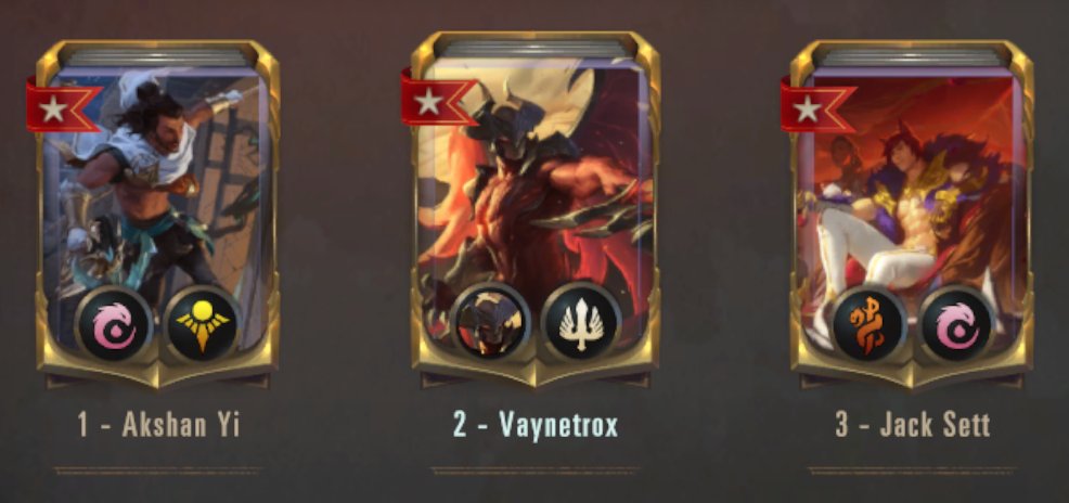 3-0 and out, don't feel motivated enough to finish the final Opens

Riot didn't give Legends of Runeterra the life and death it deserved

Regardless, I loved this game and I'm glad to have been a part of the community that loved it too

I'm gonna miss you guys
See you around!