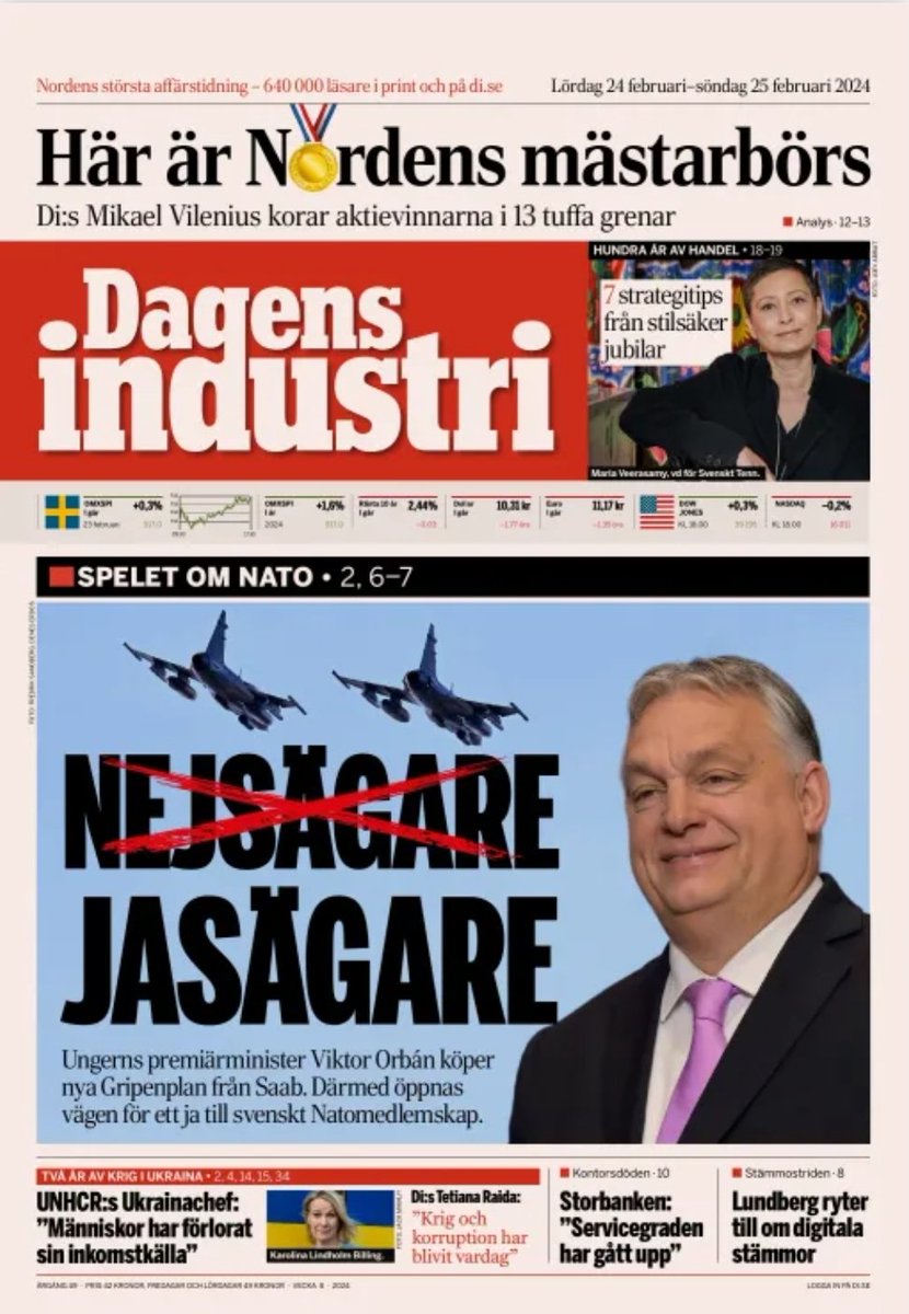 Denna var nästan brittisk. Well played, DI.