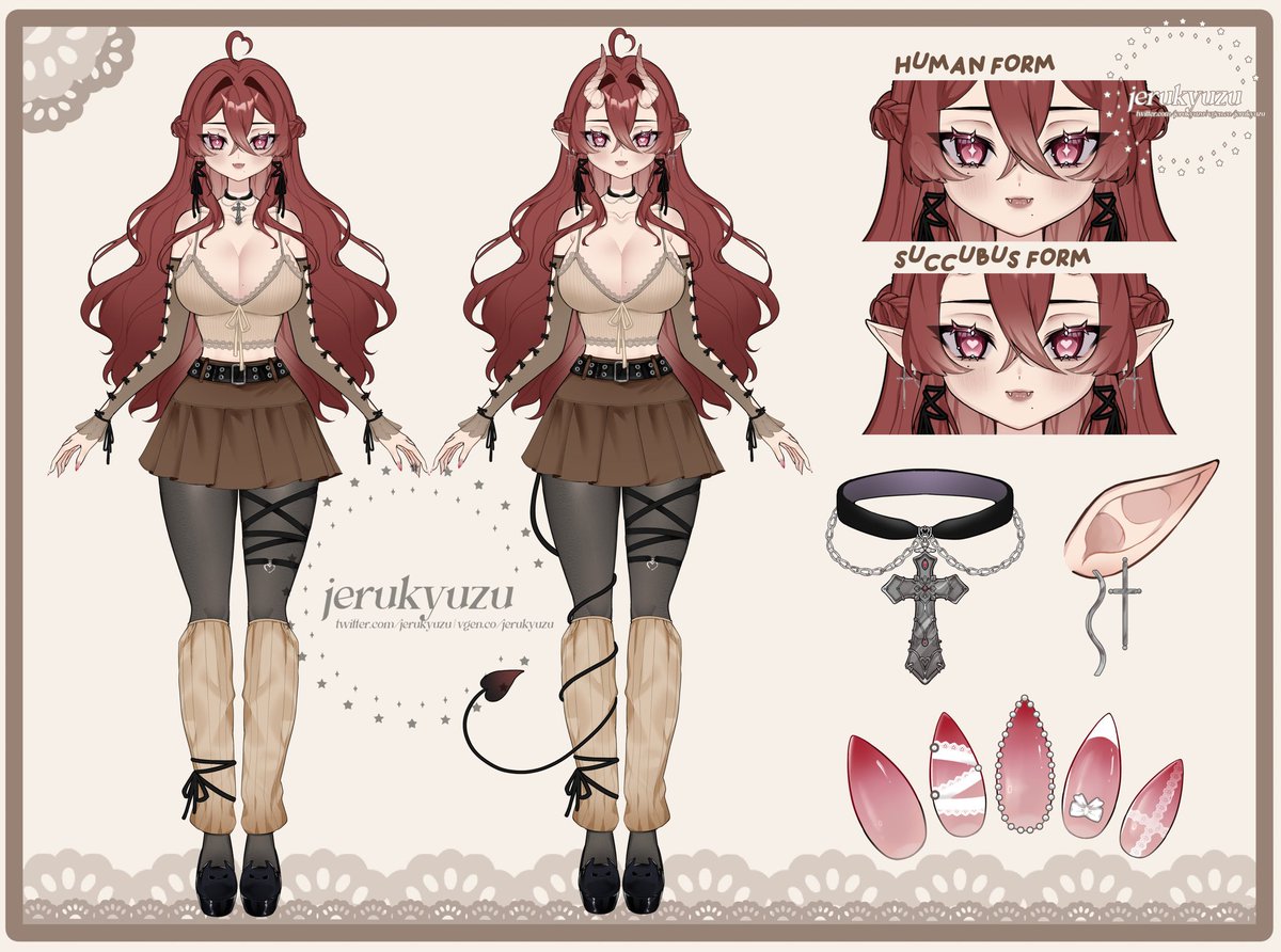 jerukyuzu's tweet photo. character sheet comm for @neoppaii 💖 https://t.co/kzYeR74qjM