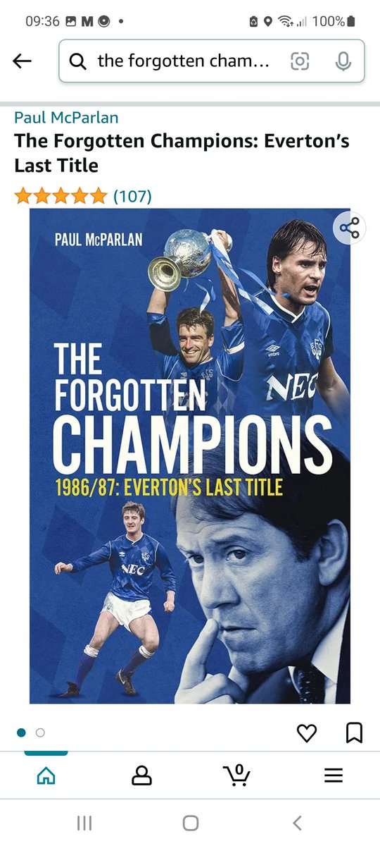 paulmcparlan's tweet image. My book 'The Forgotten Champions' tells how Everton won their 9th title in 1987 against all the odds. Features insights from Harper, Ratcliffe (photo below) + Power and my own memories of the season . Copies available at @AmazonUK @PritchardsBooks but selling fast #EFC #NSNO