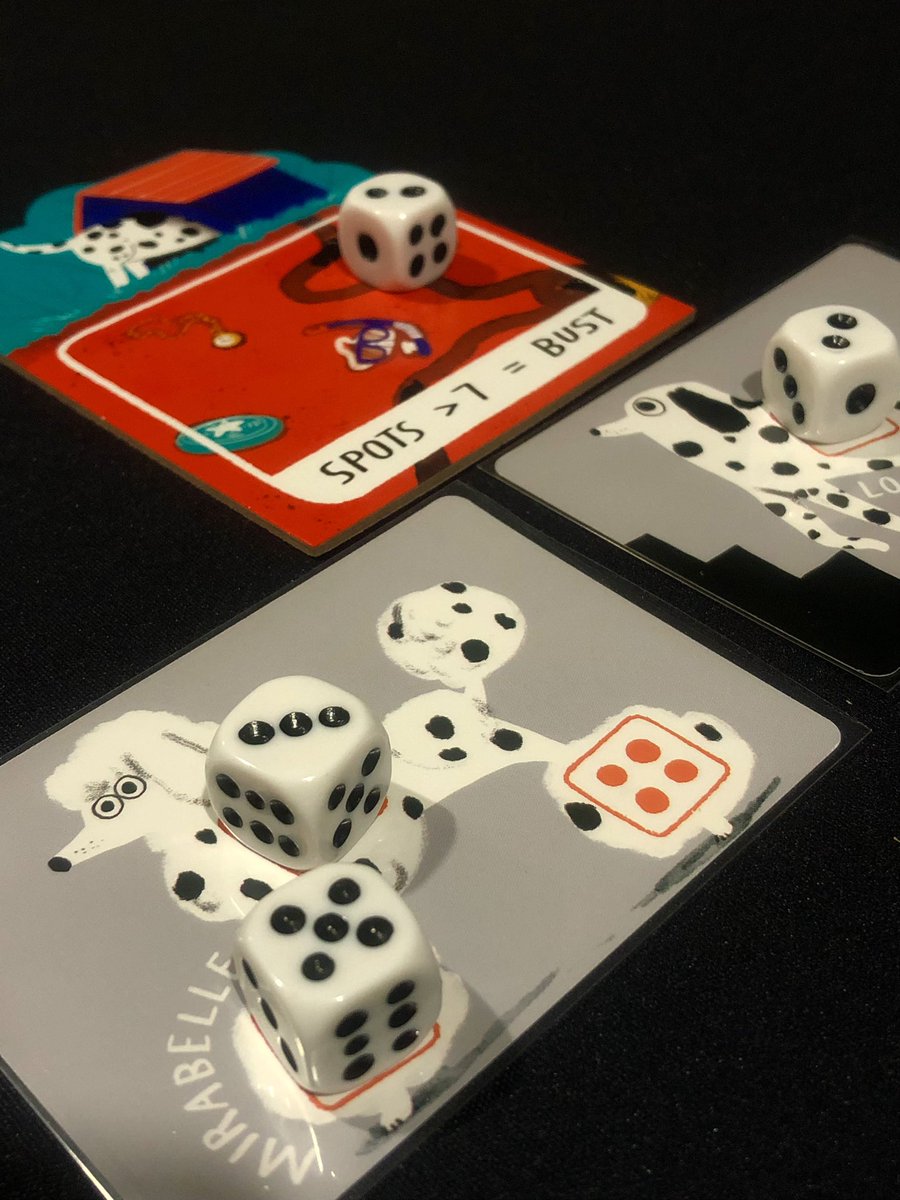 ludo_logia's tweet photo. Playing #spots #boardgame #pushyourluck https://t.co/lT8xg0h7kv