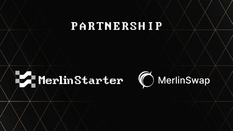 We're honored to announce @MerlinSwap as our first partnership, an innovative and highly capital efficient DEX built to support the #Merlin ecosystem. #BTCL2 This strategic alliance aims to fortify the ecosystem, providing robust liquidity for top projects on @MerlinLayer2.