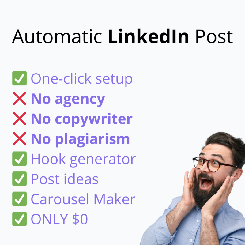guill_bll's tweet photo. 18 year old kids are making $20,000/month on LinkedIn using this single tool.

But most people don't know it.

just press a few buttons

and it generates AND posts

automatically to your LinkedIn Account

MADNESS.

try it out 

→ https://t.co/0QXgTpGmkE