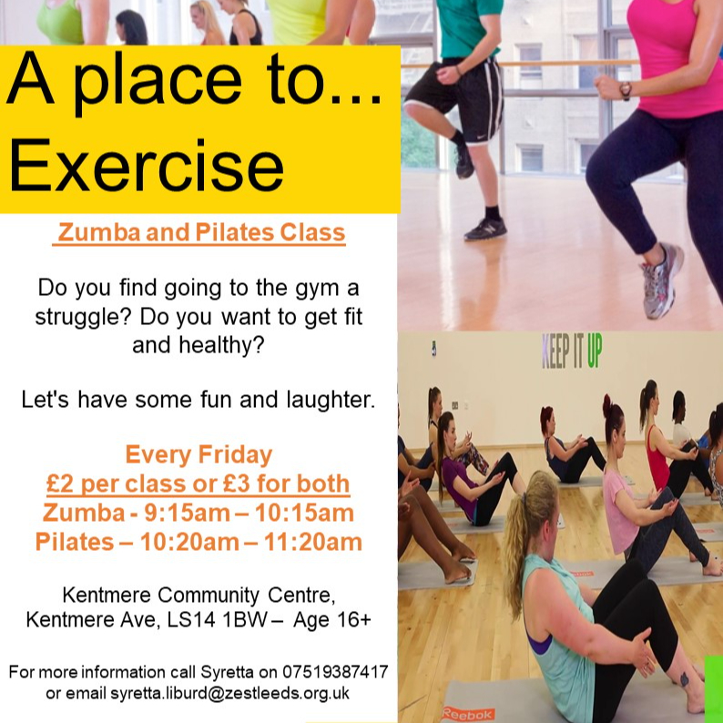Syretta is starting a new pilates class at Kentmere Community Centre on Friday 1st March! Come along if you'd like to try something new in a supportive and friendly environment 😄 #activeleeds #active #getactive #leedsfitness #leedscommunity #leedscharity #ukcharity