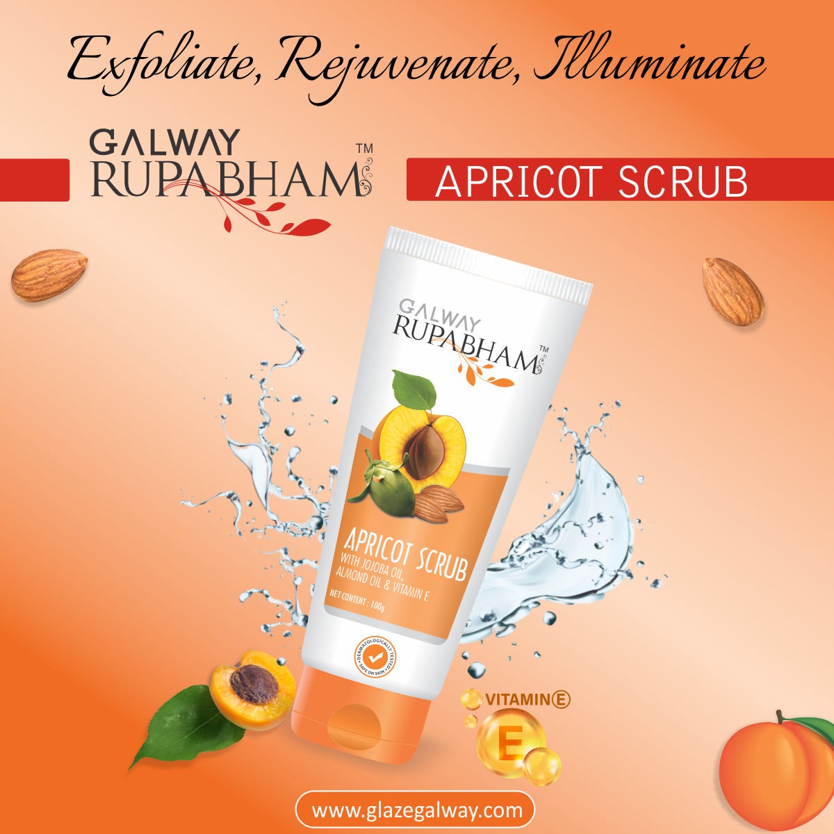 Galway Rupabham Apricot Scrub is now an advanced formulation with herbal infusion of essential oils.
Buy Now...
glazegalway.com/face-care/apri…
#Apricot #facecare #rupabham #apricotscrub #exfoliate #rejwenate #scrubs #faceskin