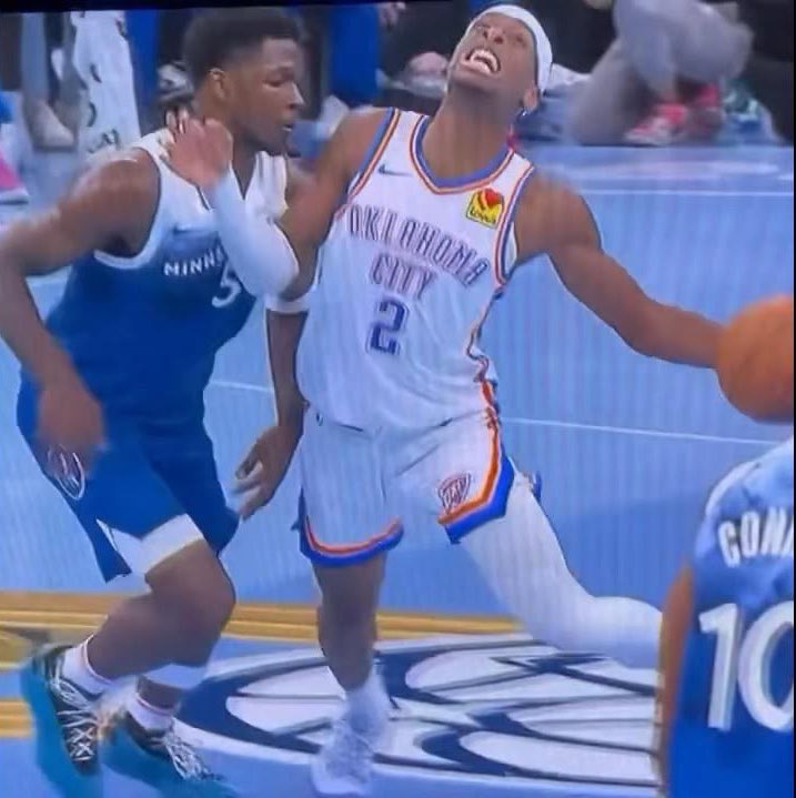 How Ant plays thru contact vs how Shai plays thru “contact”