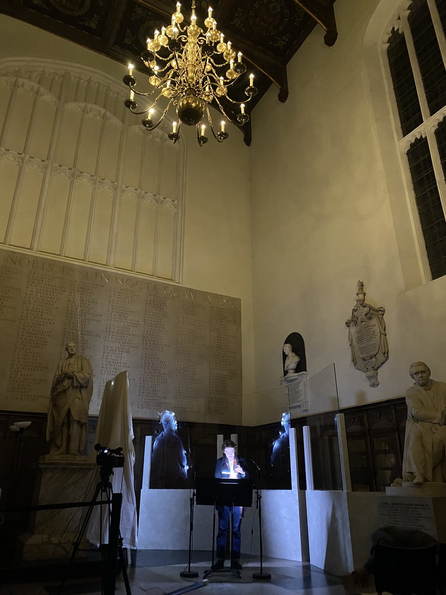 Wonderful to hear @BanDrooks @AdamDumbleton and @GuiFreitasLit read Mazeppa from 2:50am-3:40am this morning @TrinCollCam’s #TheByrothon! #Byron200
