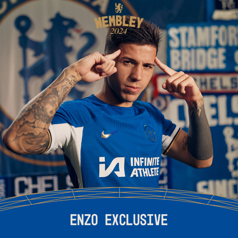 ChelseaFC's tweet photo. 'This is why I joined Chelsea. It’s one of the biggest clubs in the world.' 🙌

Enzo speaks to us exclusively ahead of the #CarabaoCupFinal. 😎