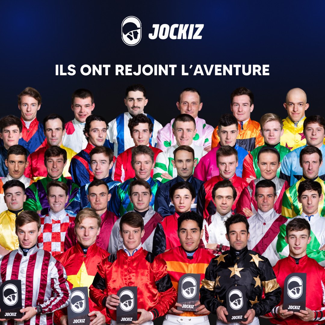 Découvre les Jockeys d’Obstacle qui ont déjà rejoint l’aventure #Jockiz et qui sont aujourd’hui en selle à l’hippodrome d’Auteuil pour sa réouverture ! 🏇🔥

#Jockeys #CoursesHippiques #TCG