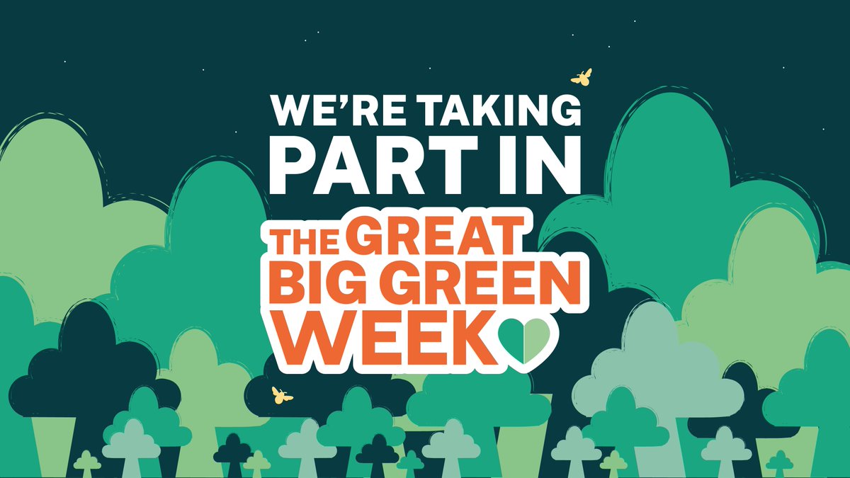 We’re taking part in the #GreatBigGreenWeek this June! 🎉 

People across the country are coming together to tackle climate change and protect nature. 💚

Will you join us? Get involved 👉 greatbiggreenweek.com

#GreatBigGreenWeek #SwapTogether @TheCCoalition