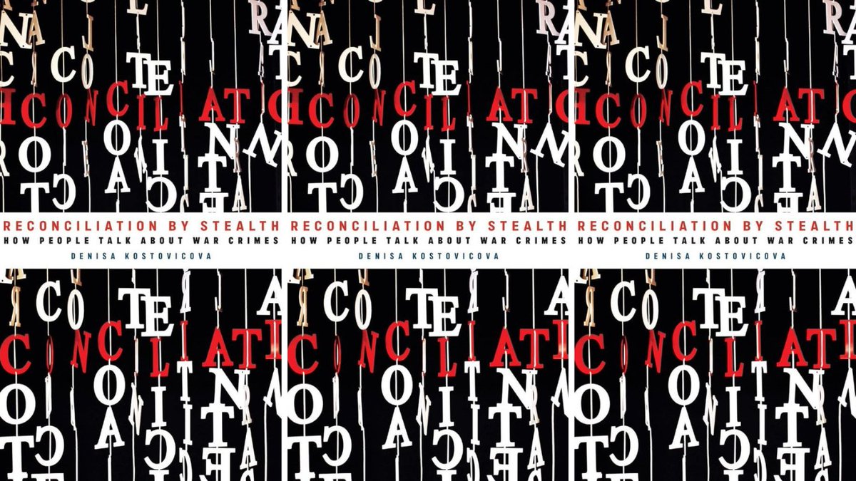 #WeekendReading: Reconciliation by Stealth: How People Talk about War Crimes @CornellPress @DenisaKost @LSEEI considers how best to achieve #Reconciliation in #PostConflict societies, focusing on case studies from the #Balkans. #Review by @Ajla_Henic ➡ wp.me/p2MwSQ-h8U